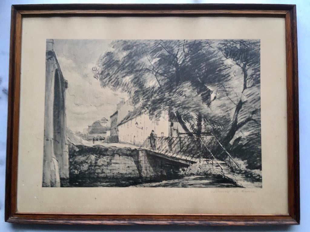 Litho DE LINCÉ, Marcel, Antiquités & Art, Art | Eaux-fortes & Gravures