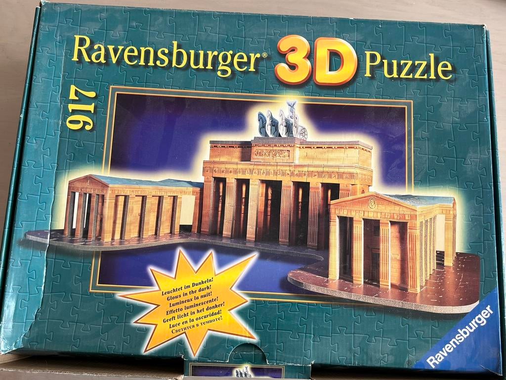 Ravensburger 3D puzzel, Ophalen of Verzenden, Zo goed als nieuw