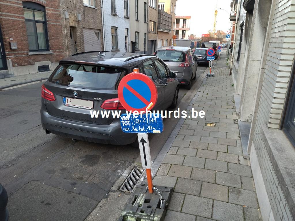 Parkeerborden huren regio Gent Aalst Dendermonde Asse, Doe-het-zelf en Bouw, Overige Doe-Het-Zelf en Bouw, Zo goed als nieuw, Ophalen