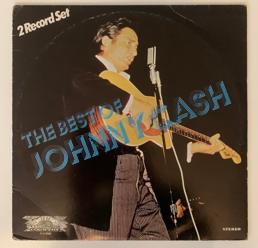 Johnny Cash - The best of - 2 x lp, Cd's en Dvd's, Ophalen of Verzenden, Zo goed als nieuw
