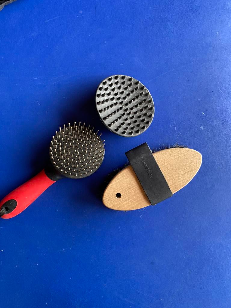 3 brosses pour chevaux différentes, Enlèvement ou Envoi, Comme neuf
