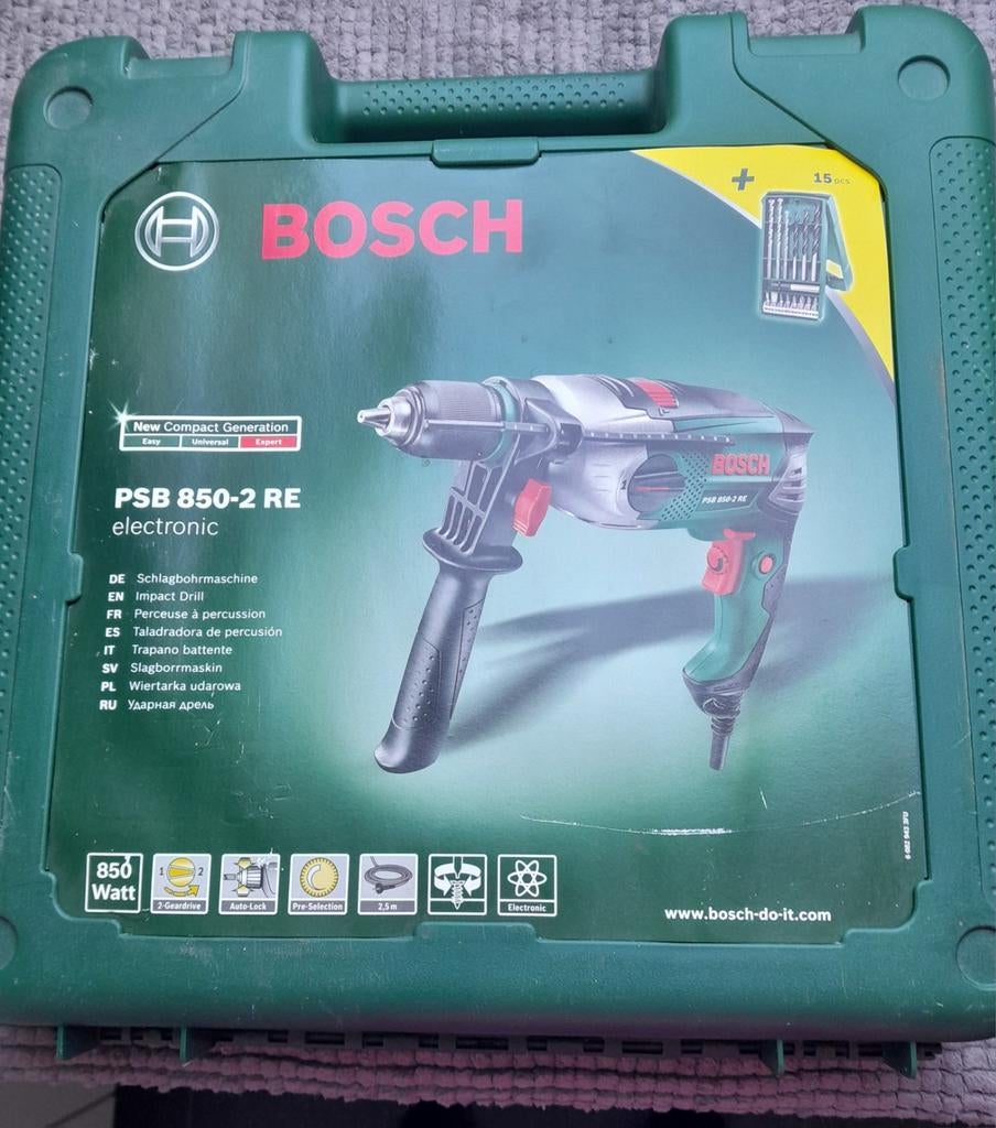 Bosh boormachine, Ophalen, Boormachine