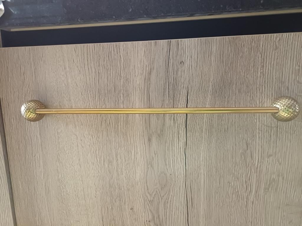 10st pr.MASSIEF koper Golfballetjes..Deurknoppen *STUKPRIJS*, Ophalen of Verzenden