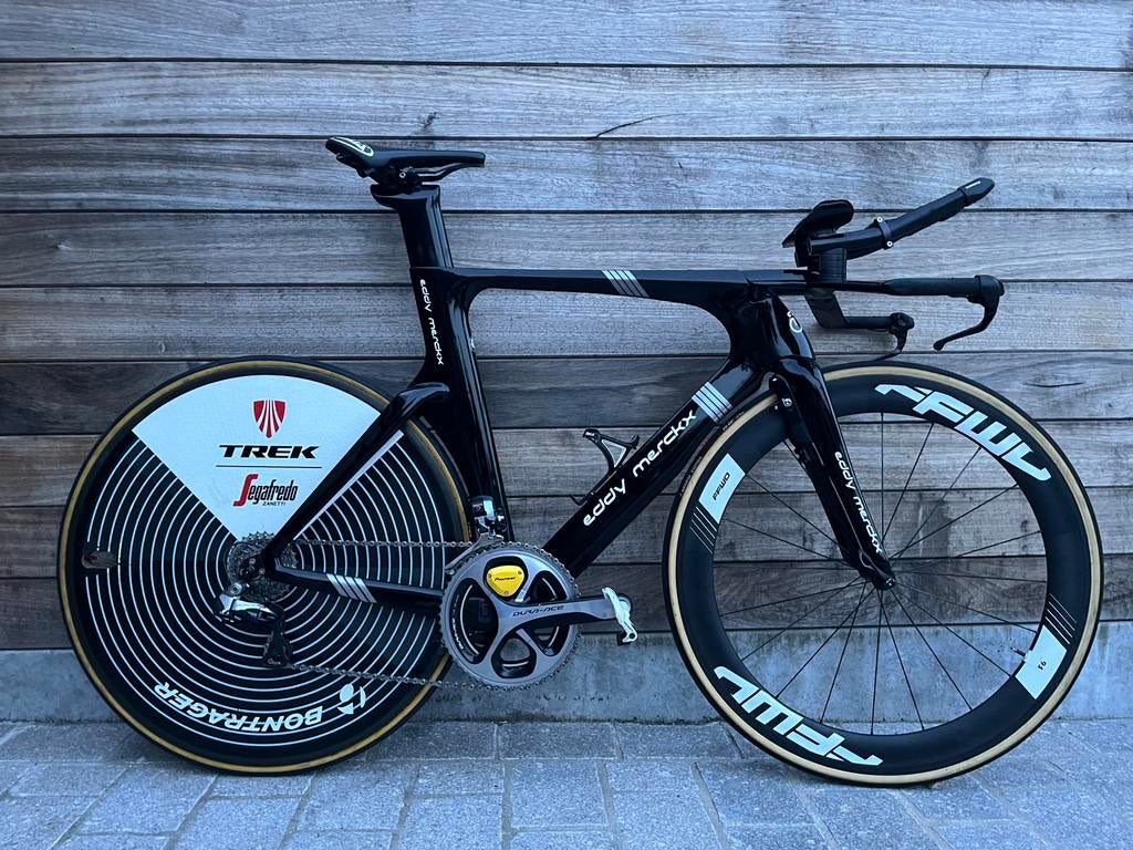 Tijdritfiets Ridley Dean (kleuren Baloise), Fietsen en Brommers, Ophalen, Zo goed als nieuw