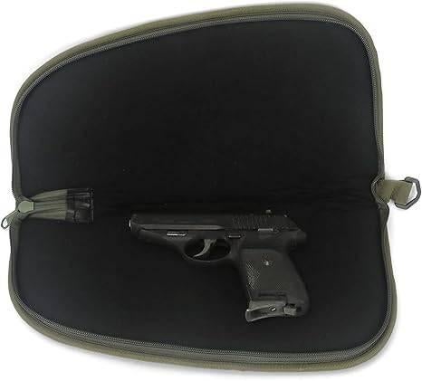 Gewatteerde nylon tas met voor pistool | GRATIS LEVERING, Sport en Fitness, Schietsport-accessoires, -, Verzenden, -, Nieuw