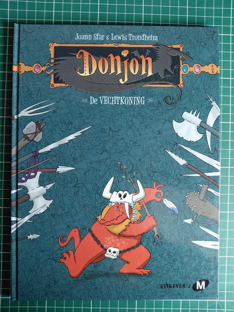 Lewis Trondheim - De vechtkoning, Livres, BD, Enlèvement ou Envoi, Lewis Trondheim; Joann Sfar