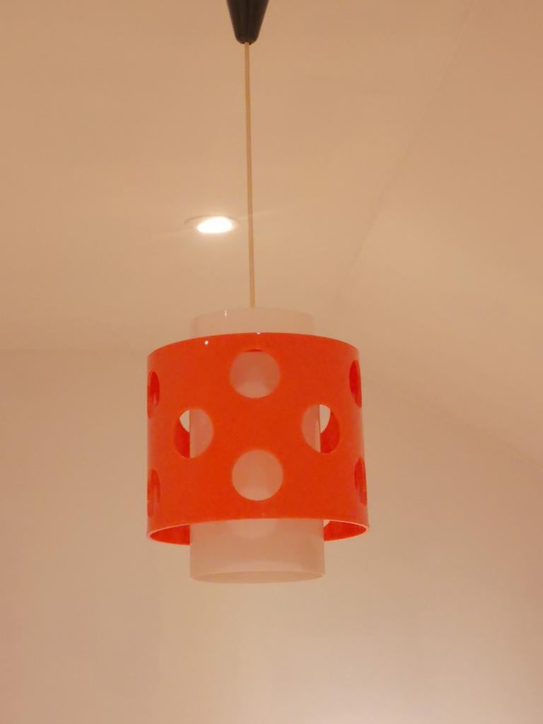 Prachtige space age hanglamp, Huis en Inrichting, Lampen | Hanglampen, Ophalen of Verzenden