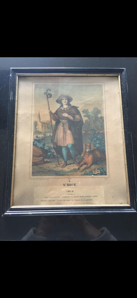 Antieke kader met foto, Ophalen