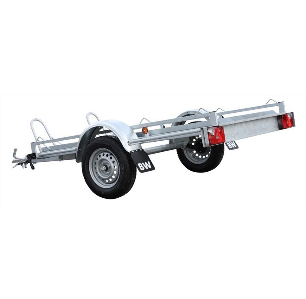 Aanhangwagen voor 2 brommers/moto’s, Auto diversen, Aanhangers en Bagagewagens, Ophalen, Nieuw
