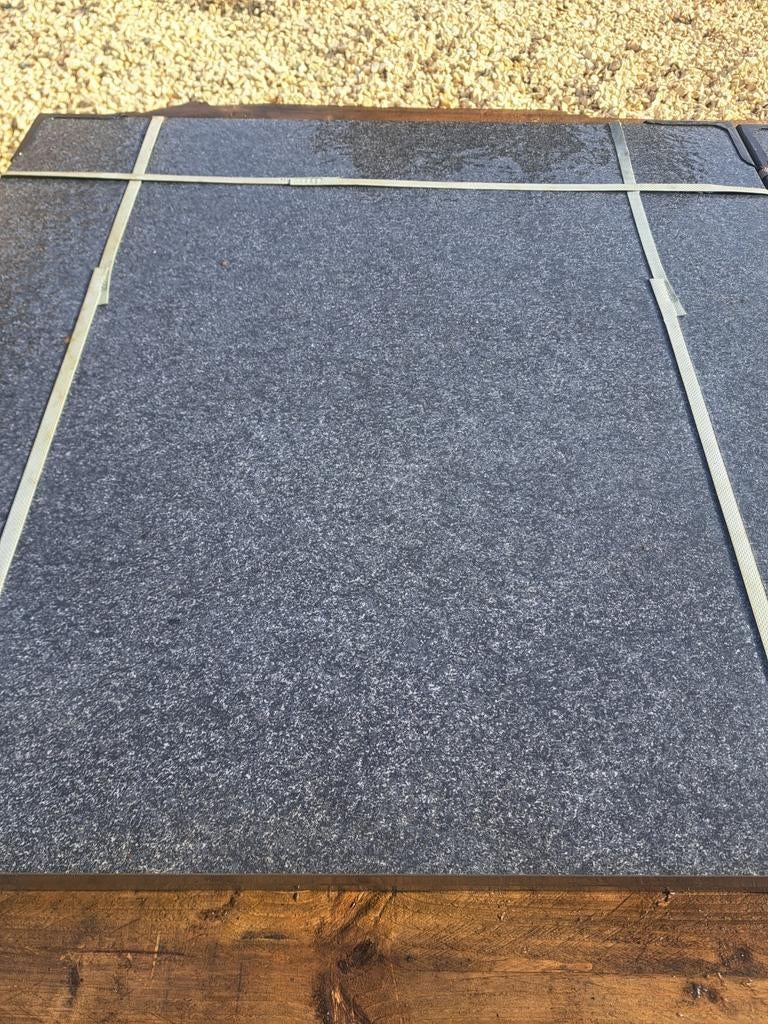 Keramische terrastegel (zwart), Ophalen