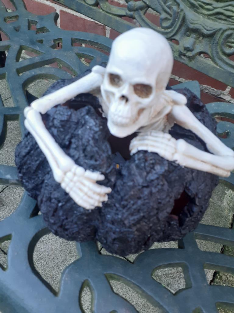 CITROUILLE D'HALLOWEEN EN POLYRESINE, Maison & Meubles, Enlèvement ou Envoi, Neuf