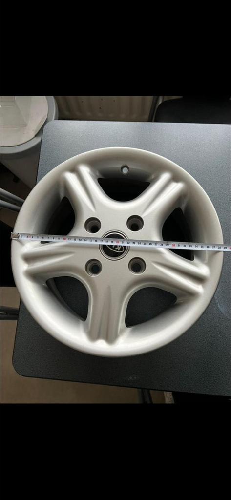 Velgen kia 14 inch, Ophalen