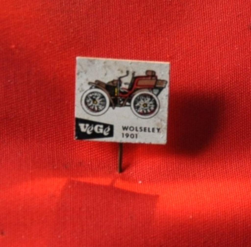 epinglette publicitaire végé wolseley 1901, Verzamelen, Ophalen of Verzenden, Gebruikt, Overige typen
