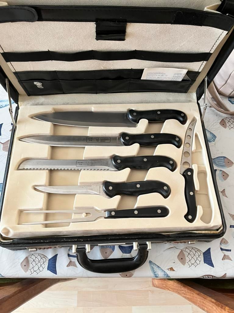 Koksmessen van Carl Weill, Maison & Meubles, Enlèvement, Comme neuf, Inox ou Chrome, Ensemble de couverts