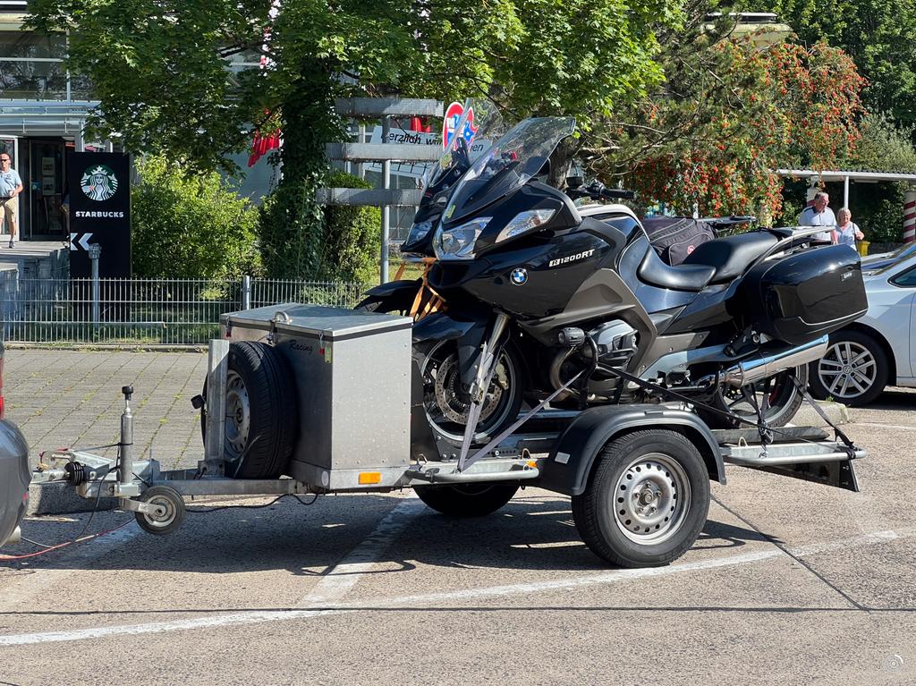 A louer : Remorque moto freinée 750kg, Enlèvement