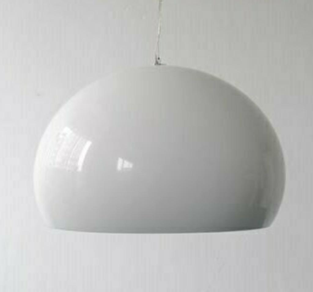 Kartell FL/Y hanglamp, Ophalen, Zo goed als nieuw, Kunststof, 50 tot 75 cm