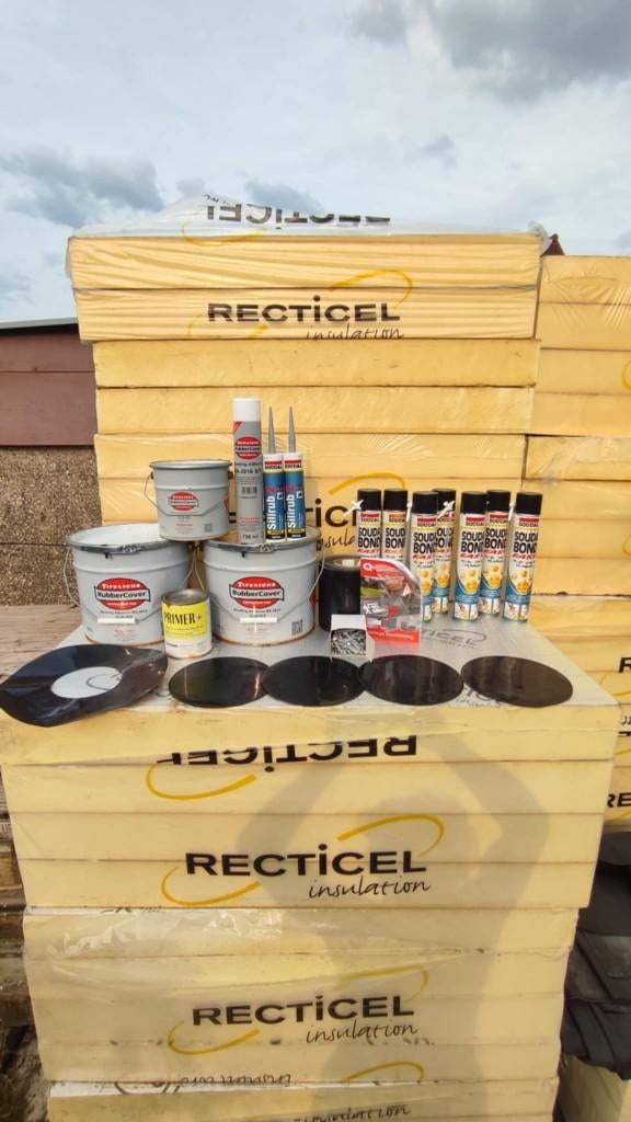 ISOLATIE MATERIAAL, Doe-het-zelf en Bouw, Isolatie en Afdichting, 12 cm of meer, Nieuw, Hardschuim (Pir), 15 m² of meer