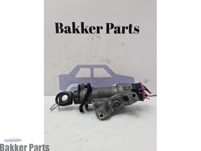 Kontaktslot + Sleutel van een Volkswagen Beetle, Gebruikt, -, Volkswagen, -