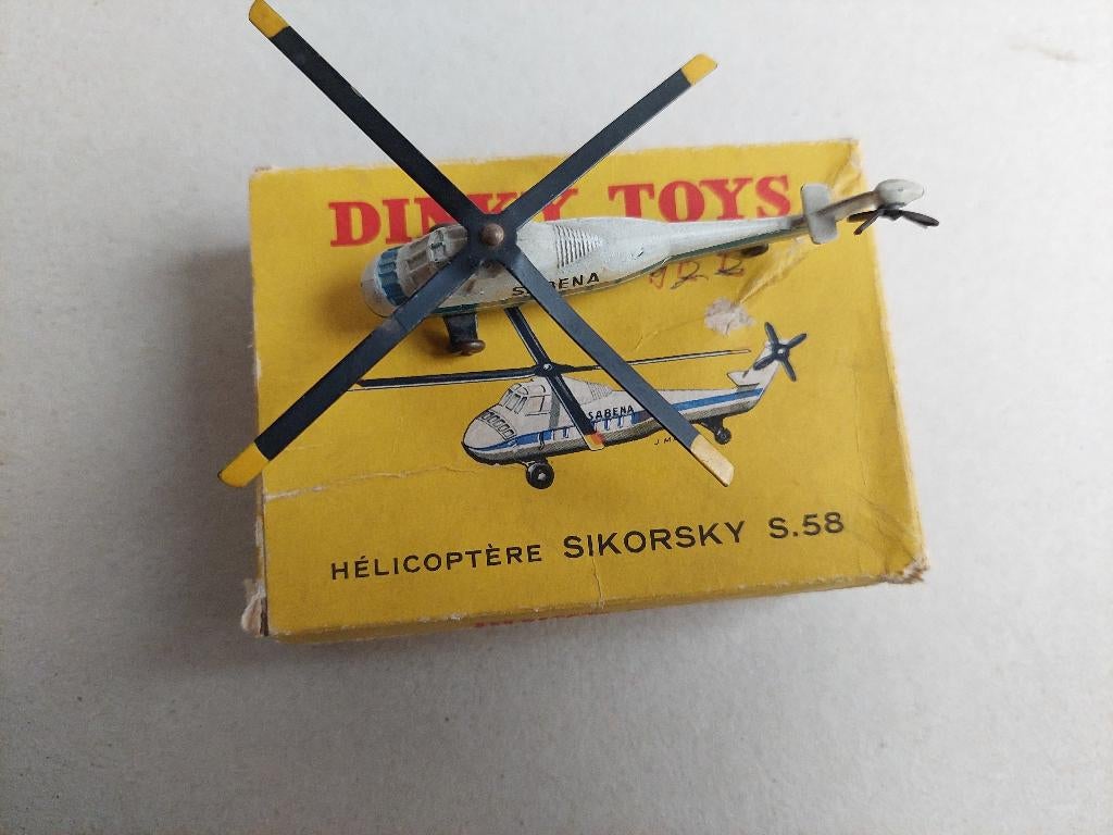 Sabena - Hélicoptère S.58, Collections, Envoi, Utilisé, Modèle réduit