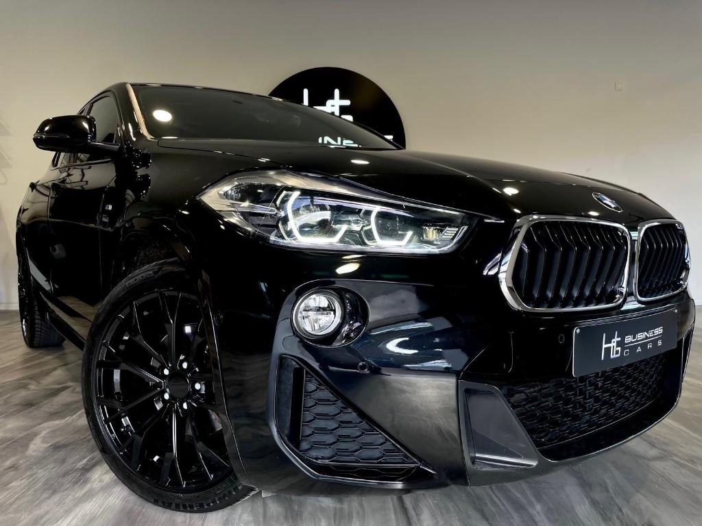 BMW X2 18i/ 1.5 iA/ BLACK ÉDITION/ PACK M/ CUIR CHAUFFANT, Auto's, BMW, X2, USB, Zwart, Leder