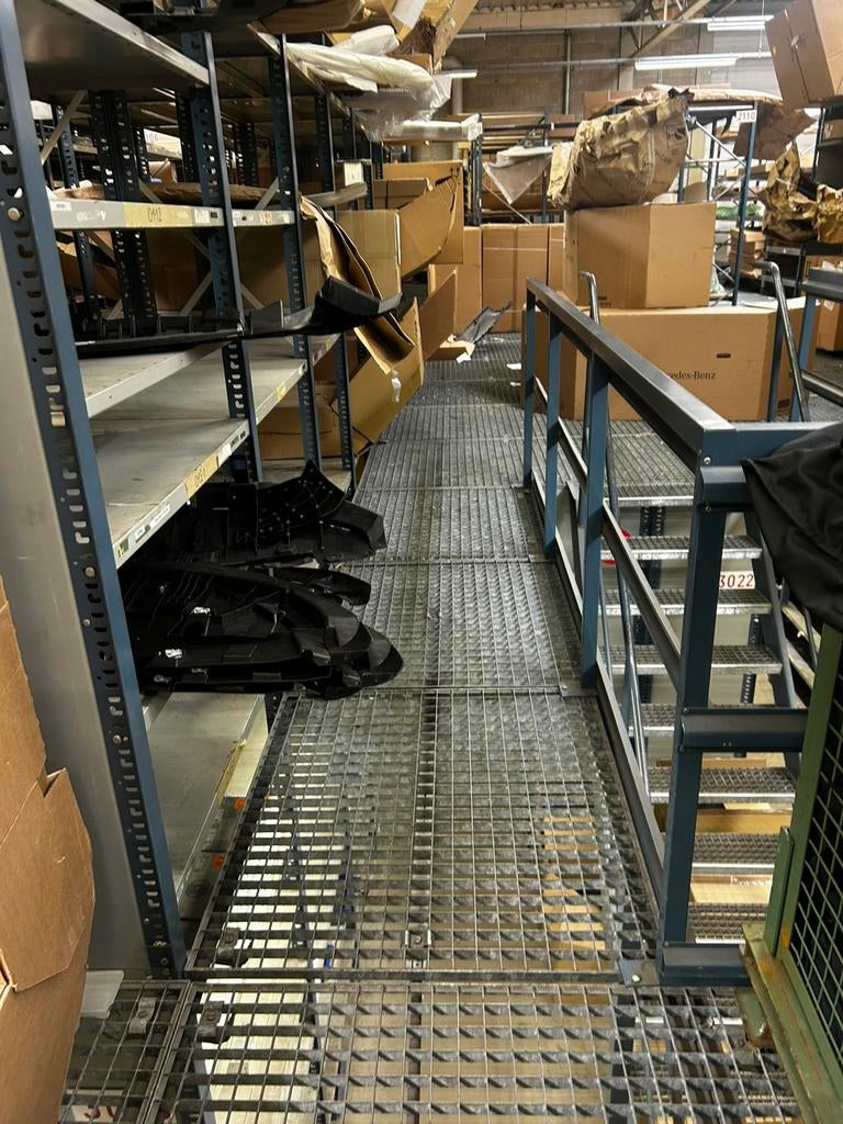 lot de caillebo en acier galva  70 eur piece 1m x0,80, Ophalen of Verzenden