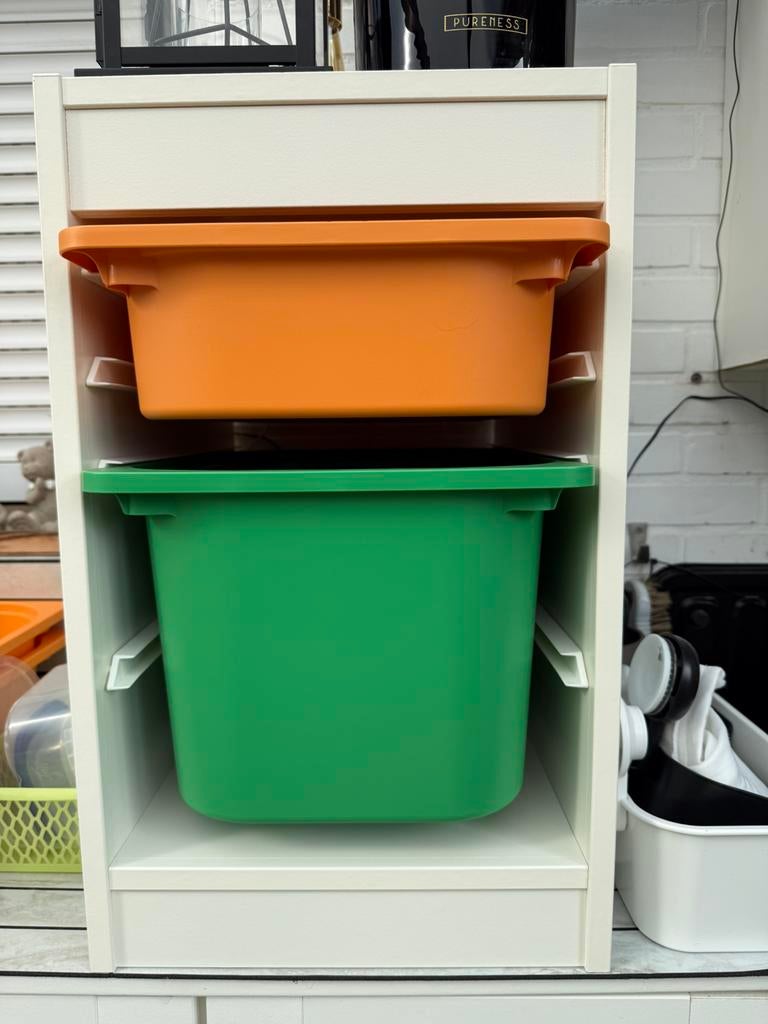 Ikea opberg kinderkast met bakken, Ophalen, Nieuw