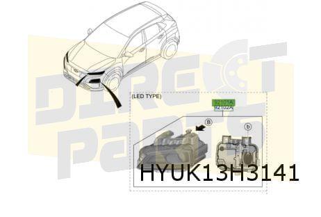 Hyundai Kona EV koplamp L (LED) Origineel! 92101J9050, -, Verzenden, -, Nieuw