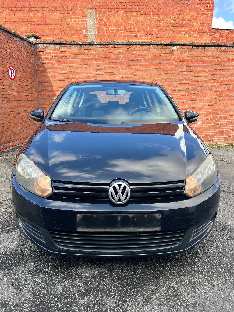 Volkswagen Golf 6 Diesel 2010 – Euro 5, Auto's, Volkswagen, Voorwielaandrijving, Euro 5, Stof, Zwart
