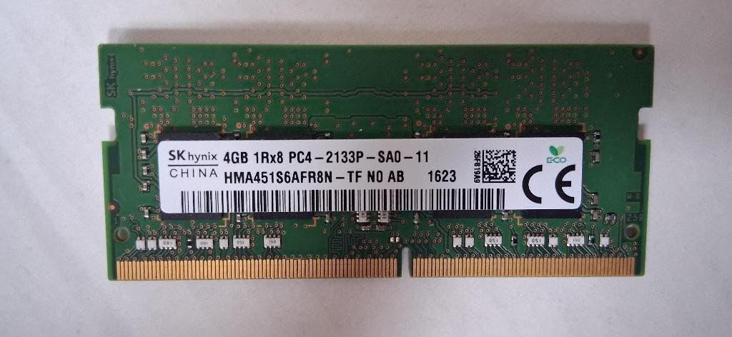 RAM 4GB 1Rx8 PC4-2133P-SA0-11, Computers en Software, RAM geheugen, Gebruikt, 4 GB, Ophalen of Verzenden