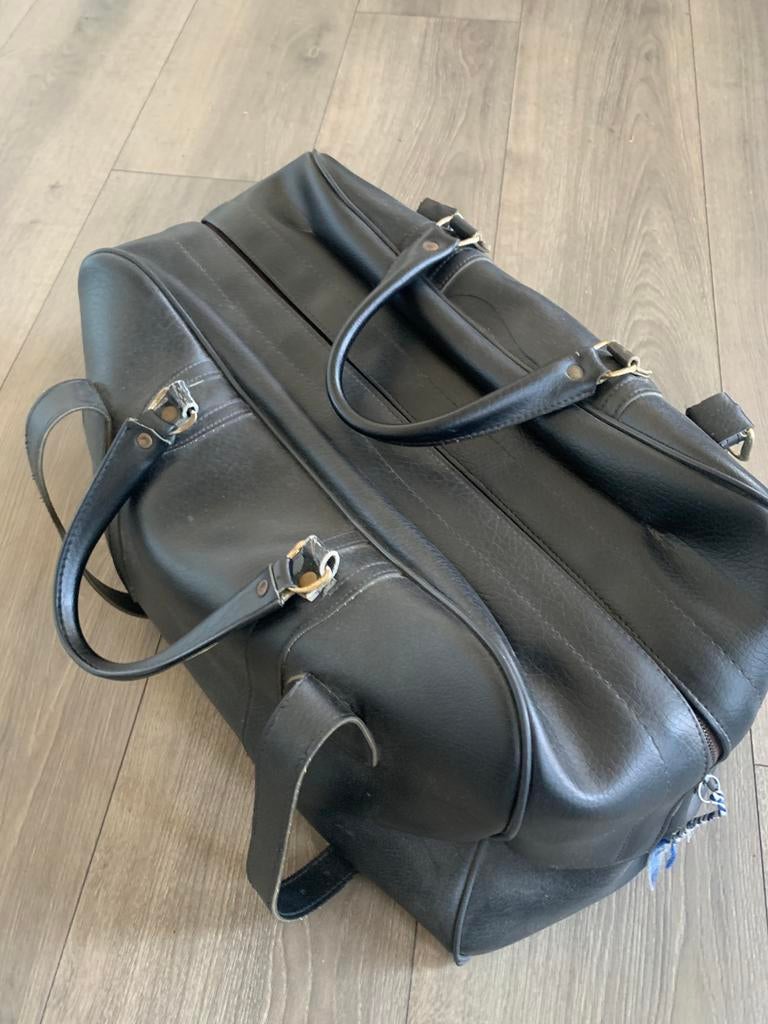 leren reistas, Ophalen, Zo goed als nieuw