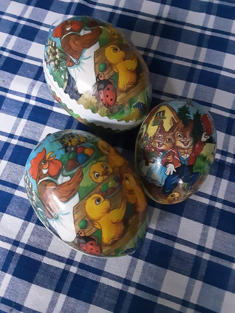 Kartonnen paaseieren, Diversen, Pasen, Ophalen of Verzenden