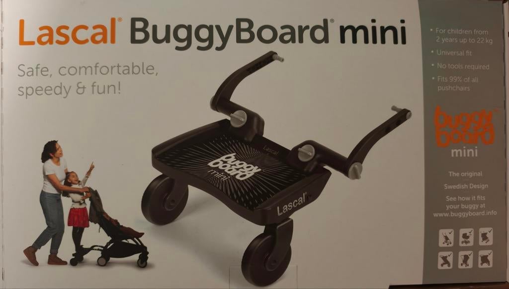 Lascal Buggyboard mini, Kinderen en Baby's, Buggy's, Ophalen of Verzenden