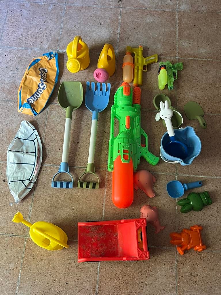 Lot strand/zandbak speelgoed, Ophalen