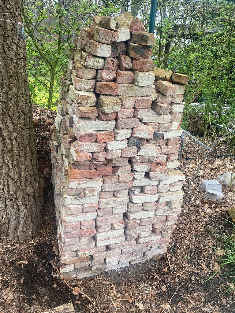 bakstenen (van oude Kolonel Dusart plein), Enlèvement, Utilisé, Briques