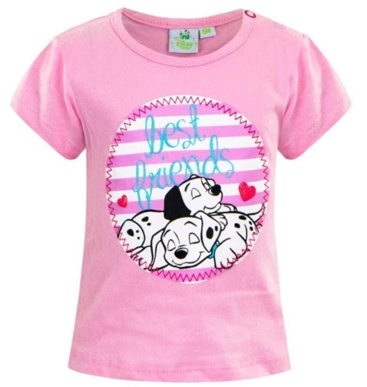 101 Dalmatiers Baby T-Shirt - Disney - 3/9/12/18/24 maanden, Kinderen en Baby's, Babykleding | Maat 74, Nacht- of Onderkleding