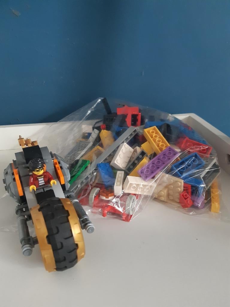 Tof pakketje losse lego blokken 500gr, Ophalen, Lego