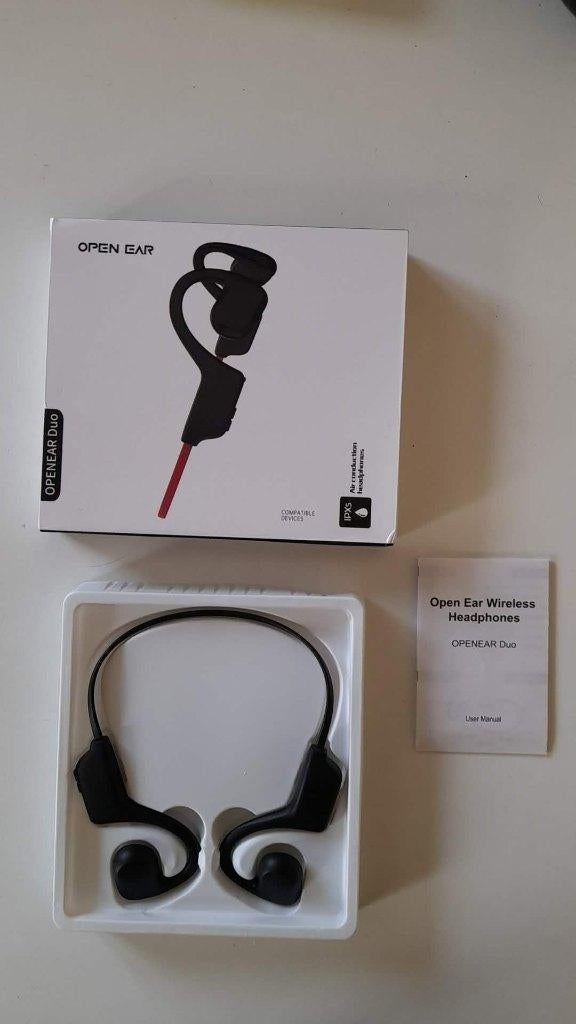 Dutch Wanted IPX5-sportheadset met Bluetooth, Overige merken, Bluetooth, Ophalen of Verzenden, Zo goed als nieuw