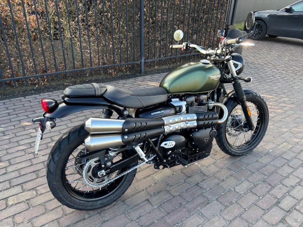 Triumph Scrambler 900, Motoren, Motoren | Triumph, Bedrijf, Naked bike, meer dan 35 kW, 2 cilinders, Motorrijbewijs A, ABS, Traction Control