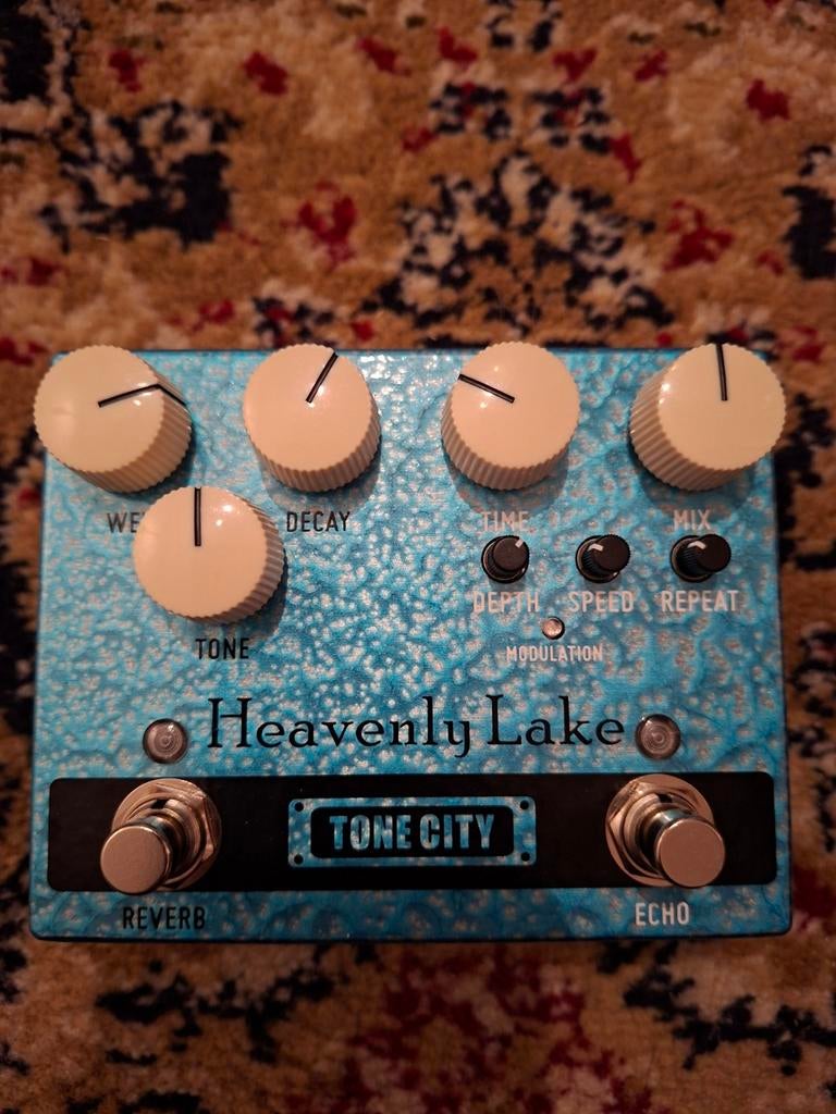 Tone city heavenly lake reverb - echo, Muziek en Instrumenten, Effecten, Ophalen of Verzenden, Zo goed als nieuw, Reverb