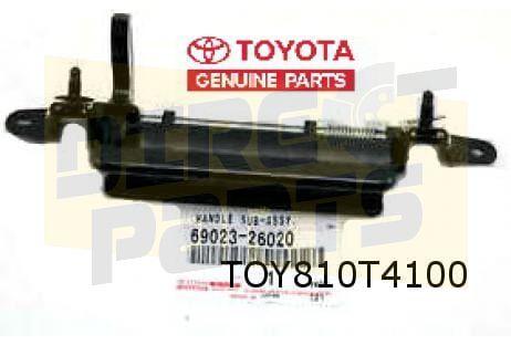 Toyota Hi-Ace achterklepopeningsgreep (buitenzijde / bij ach, Neuf, Arrière, -, Haillon arrière