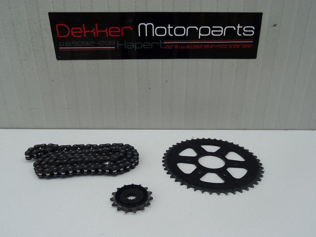 Ketting en Tandwielen Set KTM RC390 2014-2015-2016-2017-2018, Motoren, Gebruikt, -, -, Ophalen of Verzenden