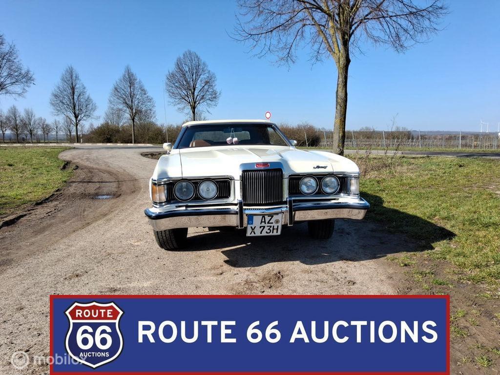 Mercury Cougar XR-7 Cabriolet | 1973 | Route 66 Auctions, Auto's, Zwart, Bedrijf, Handgeschakeld, Overige carrosserie