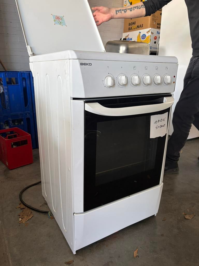 Oven fornuis, Enlèvement, Utilisé