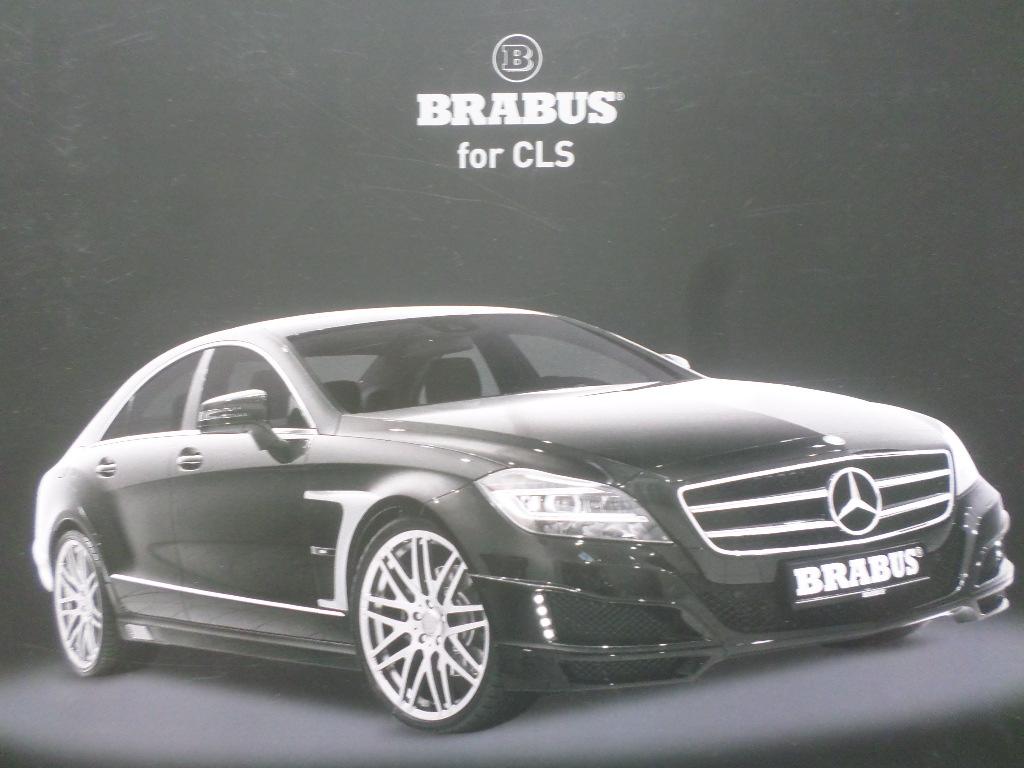 Brochure de la Mercedes Brabus CLS 2012, Enlèvement ou Envoi, Mercedes
