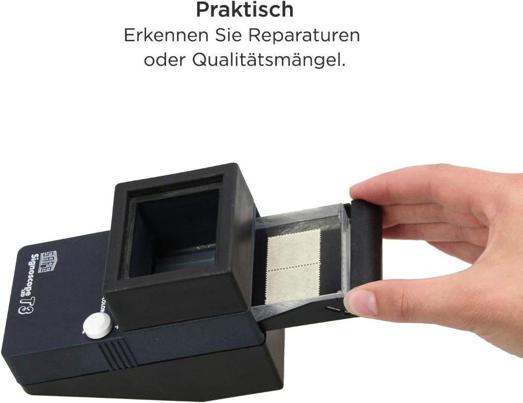 SAFE Signoscope T3 détecteur filigrane LED, Antiquités & Art, Envoi