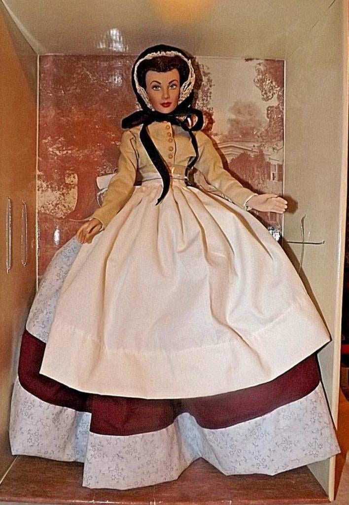 Gezocht  Scarlett Gone with the wind Franklin mint poppen, Collections, Envoi, Utilisé, Poupée