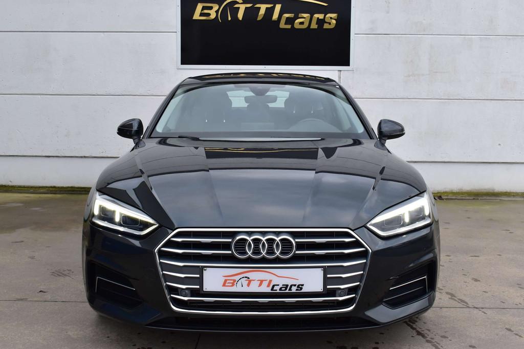 Audi A5 2.0 TFSI* Navi* Zetelverw.* Airco* PDC* 18" Velgen, Auto's, Voorwielaandrijving, 4 zetels, Stof, Gebruikt