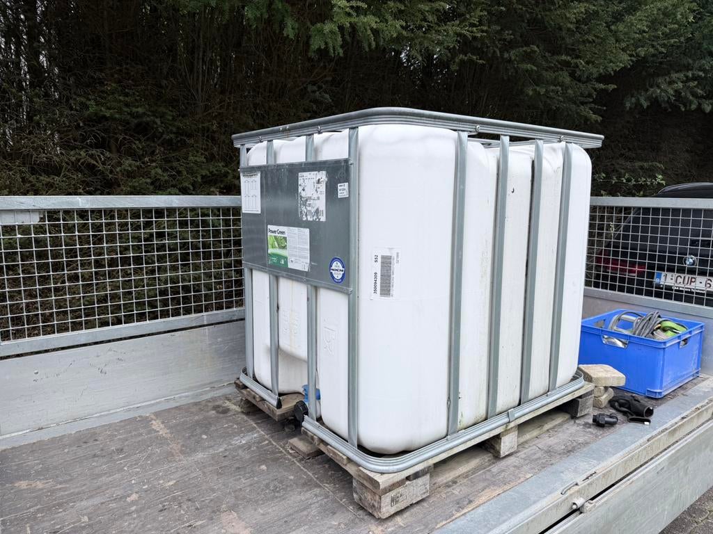 IBC vat 1000L gratis af te halen, Enlèvement, Comme neuf