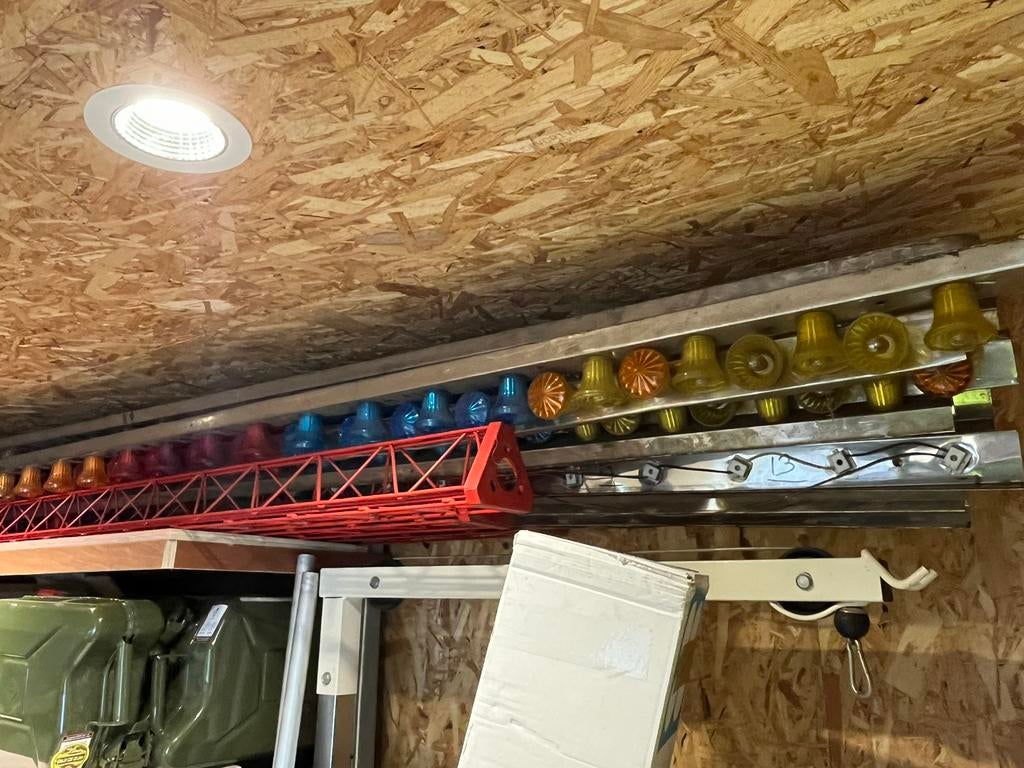 Kermislampjes met sturing, Ophalen