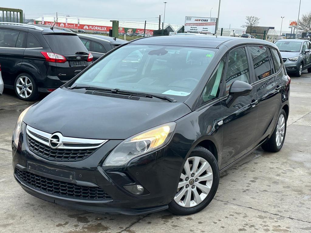 Opel Zafira Tourer 1.4L Benzine 2015 Euro 6, Auto's, Euro 6, 7 zetels, Bedrijf, 1364 cc